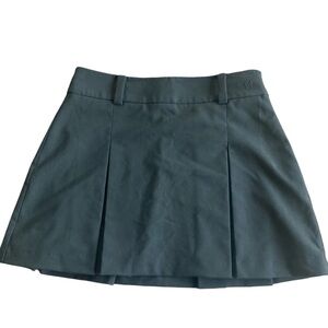 Sunday Best Black Pleated Mini Skirt